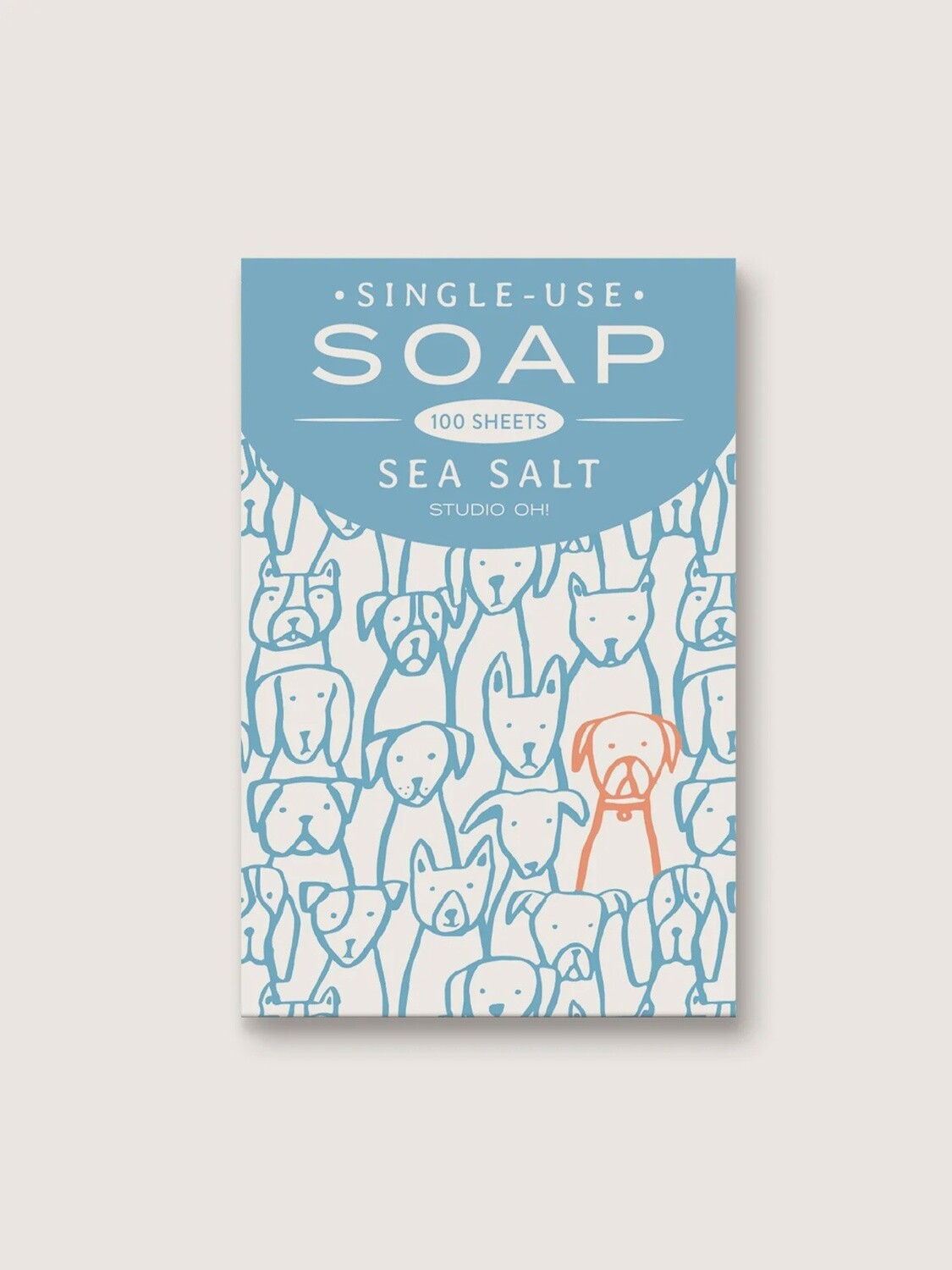 Single Use Soap Sheets - Sea Salt Scent