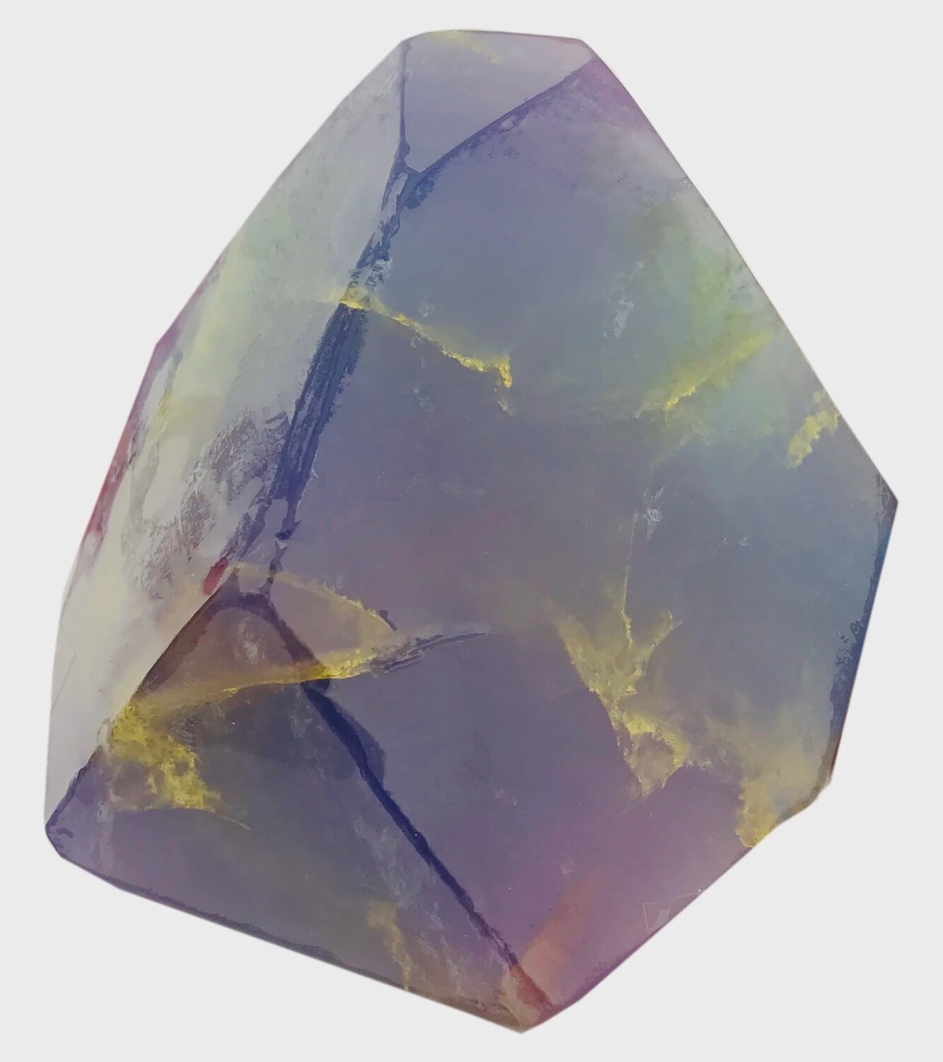 Soaprock - Rainbow Fluorite - 6 oz