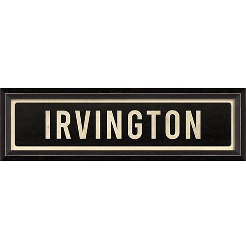 Irvington Street Sign