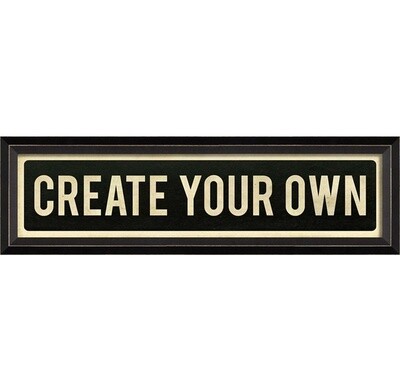 Create Your Own Street Sign