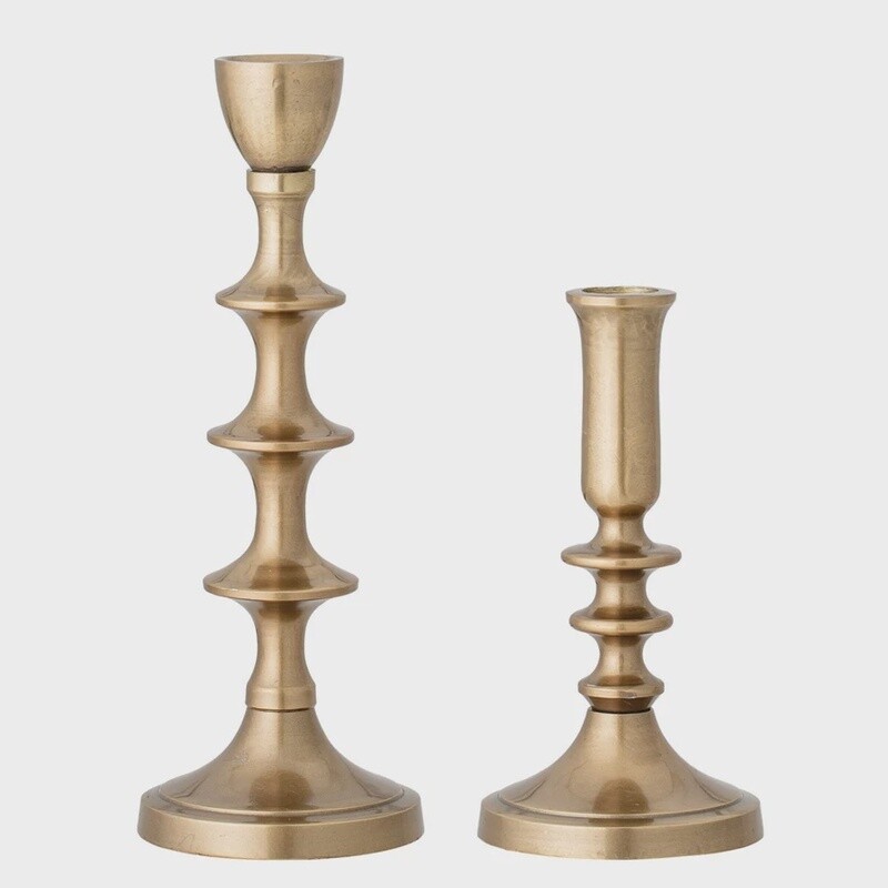 Antique Gold Taper Holder