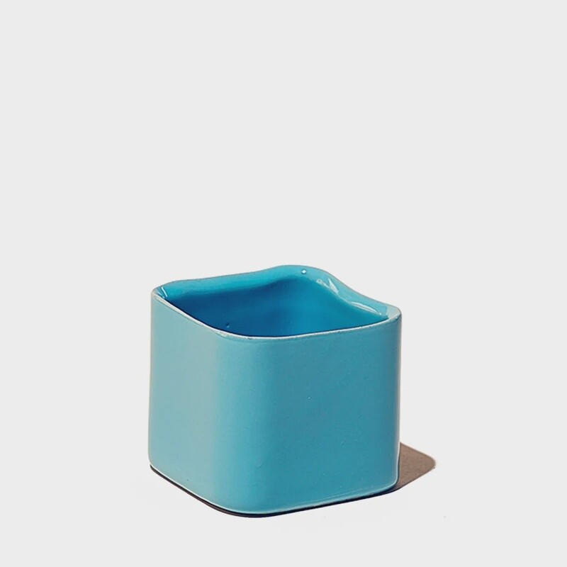 Sky Blue Ceramic Container