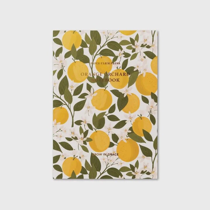 Orange Orchard Notebook