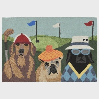 Putts &amp; Mutts Indoor/Outdoor Rug 2&#39;x3&#39;
