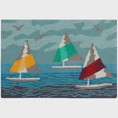 Sail Away Indoor/Outdoor Rug 2&#39;x3&#39;