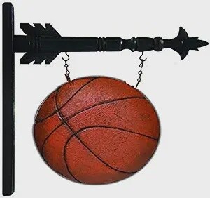 Basketball Hanging Sign