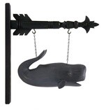 Whale Hanging Sign