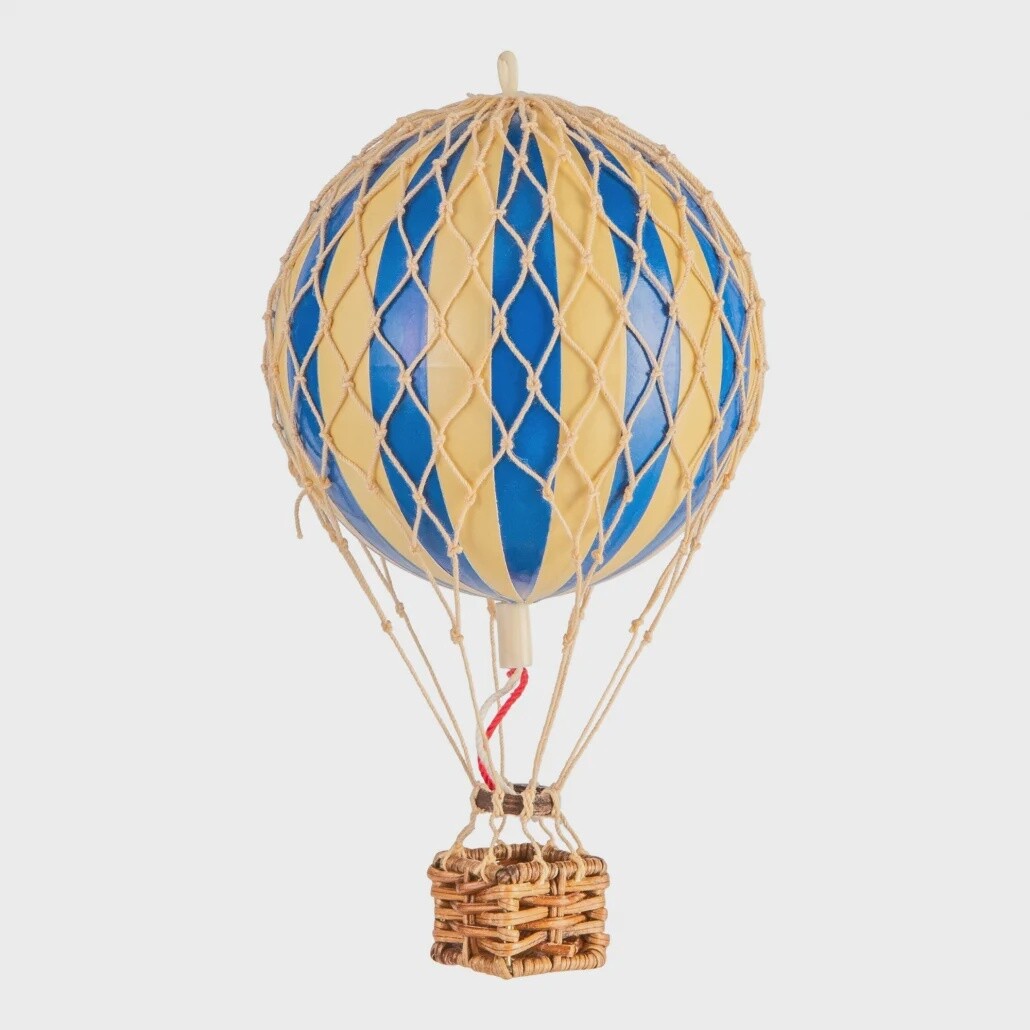 Blue Hot Air Balloon Small