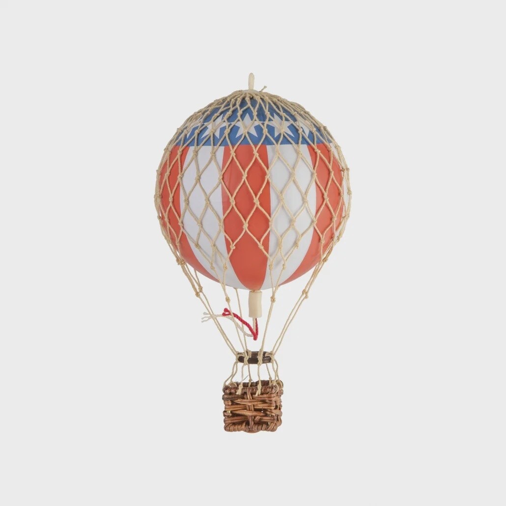 USA Flag Hot Air Balloon Small