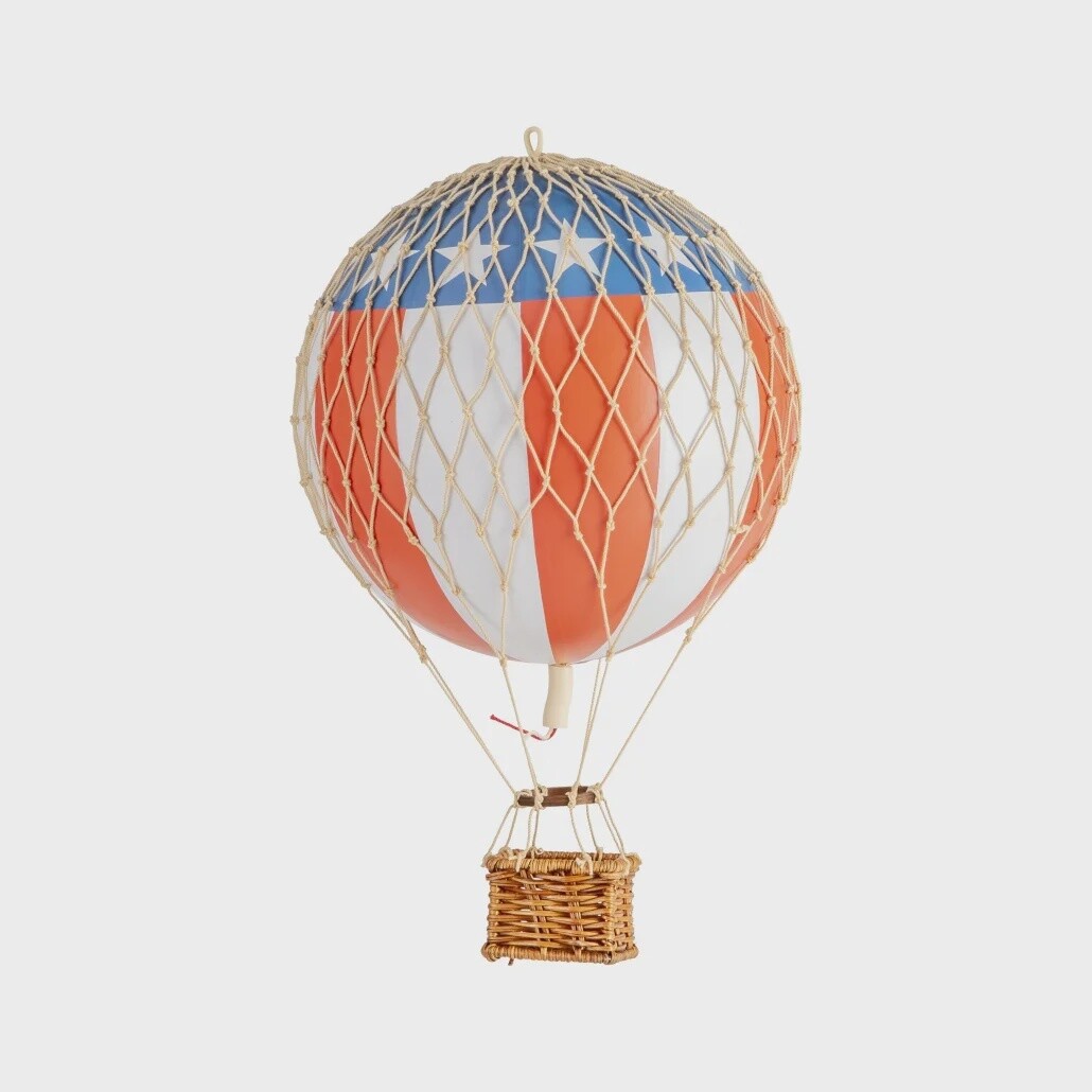 USA Flag Hot Air Balloon Medium