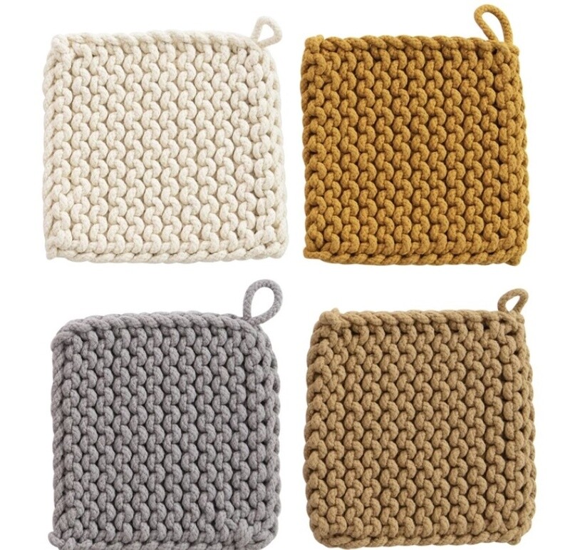 Crocheted Cotton Trivet