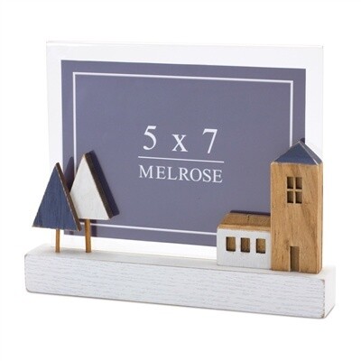 Little Houses Picture Frame, Shape: Landscape