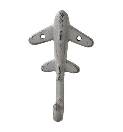 Airplane Wall Hook - Cast Iron
