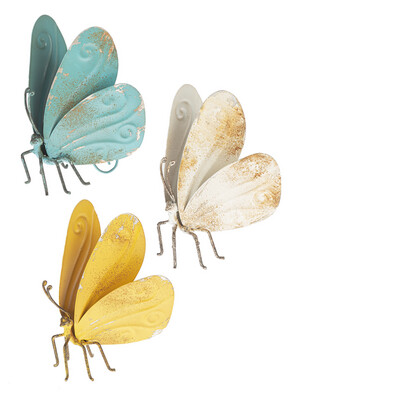 Distressed Painted Butterfly