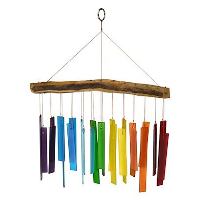 Rainbow Glass Rectangle