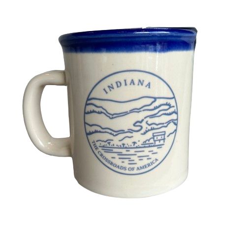 Indiana Mug - Cobalt