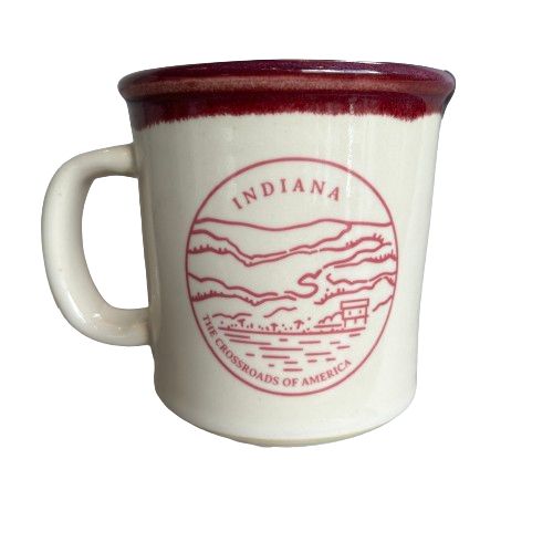 Indiana Mug - Merlot