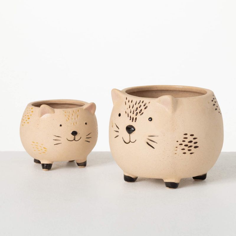 Happy Cat Planter