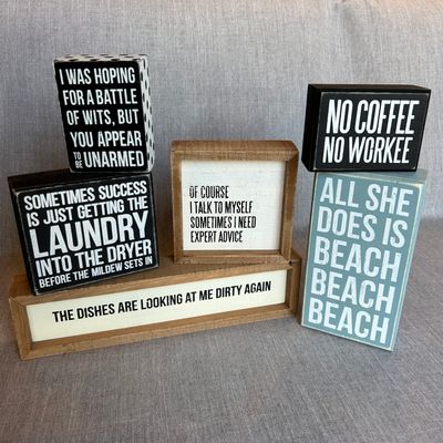 Wooden Signs