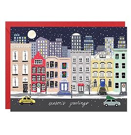 Snow Covered Street Boxed Set - 10 cards