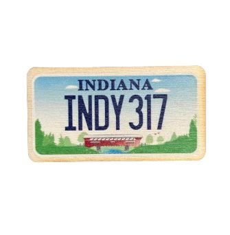 License Plate Magnet - Covered Bridge