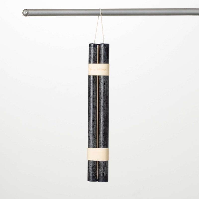 Timber Taper Black 12&quot; Pair