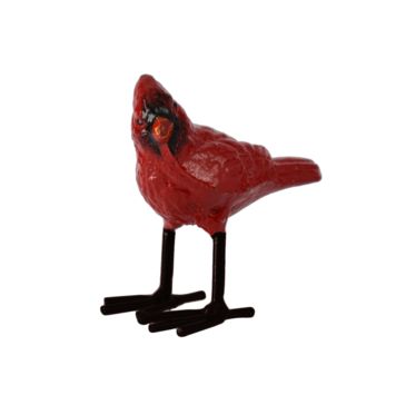 Cast Iron Cardinal, Size: Medium