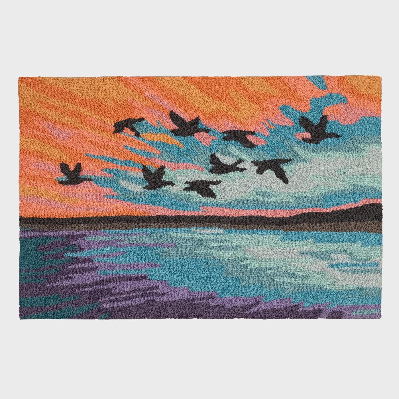 Flock Sky Indoor/Outdoor Rug 2&#39;x3&#39;