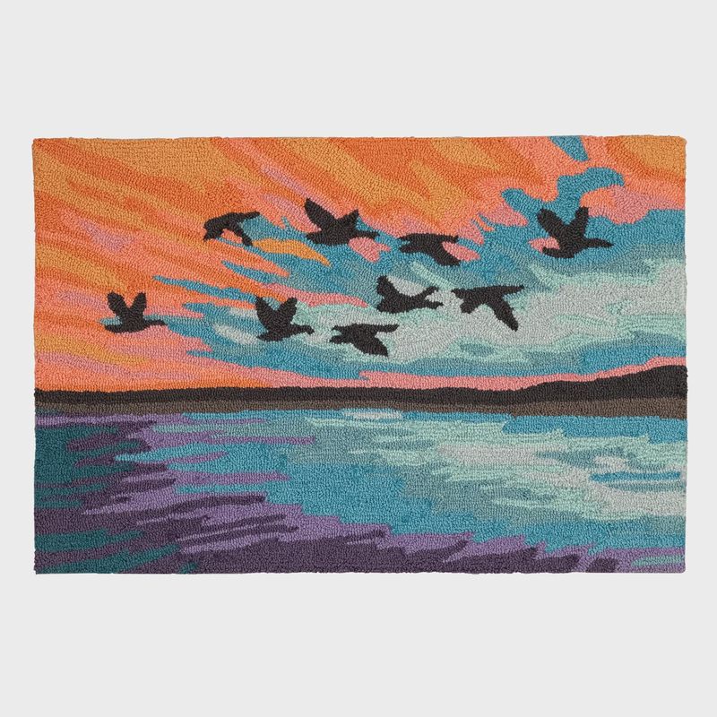 Flock Sky Indoor/Outdoor Rug 2&#39;x3&#39;