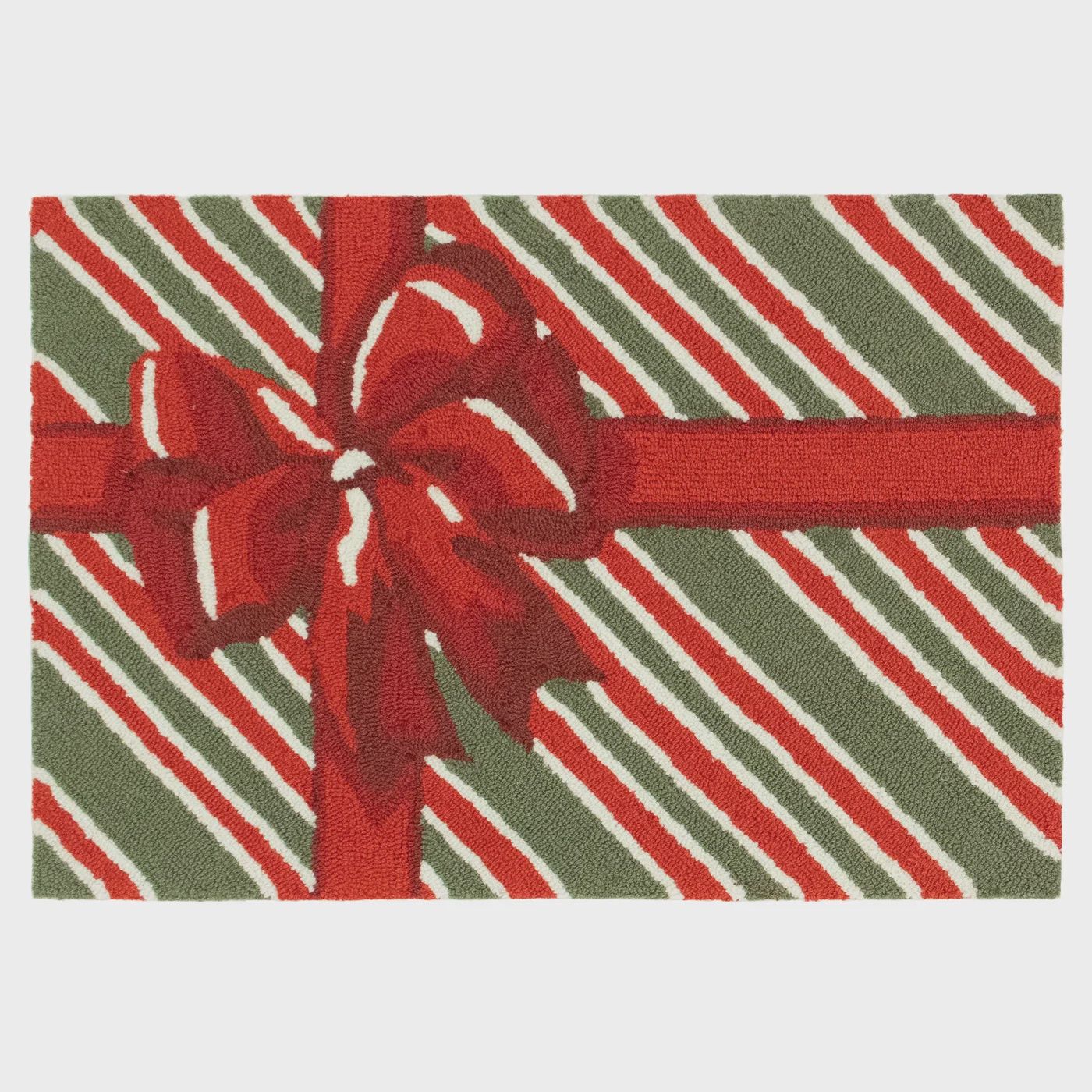 Giftbox Red Indoor/Outdoor Rug 2&#39;x3&#39;