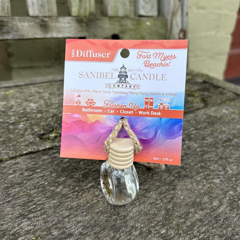 Mini Hanging Diffuser - Fort Myers Beachin’