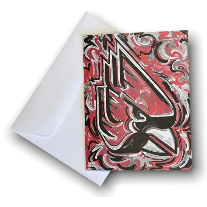 Ball State Cardinal Notecards set/6