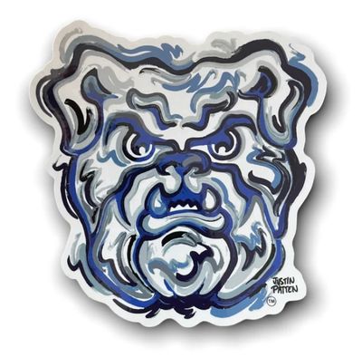 Butler Bulldog Large Sticker