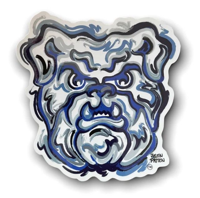 Butler Bulldog Large Sticker