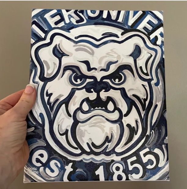 Butler Bulldog 8x10 Canvas Print