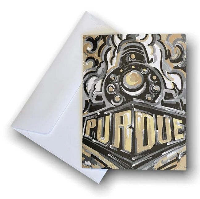Purdue Train Notecards set/6