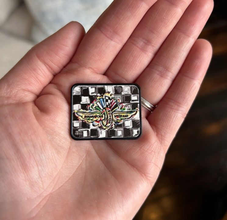 IMS Wing &amp; Wheel Magnetic Lapel Pin