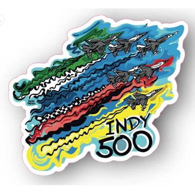 IMS Flyover Large Sticker