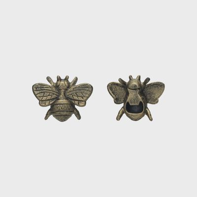 Cast Iron Bee Bottle Opener - Gold