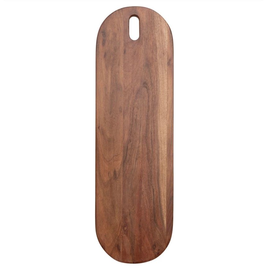 Acacia Wood Cheese Board w/ Handle