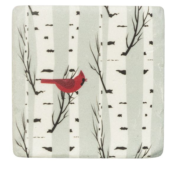 Cardinal Birch Coaster, Style: Style A
