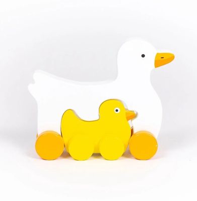 Duck Big &amp; Little Wooden Roller