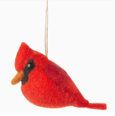 Felt Cardinal Ornament