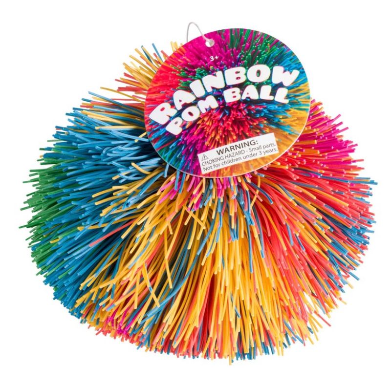 Rainbow Pom Ball