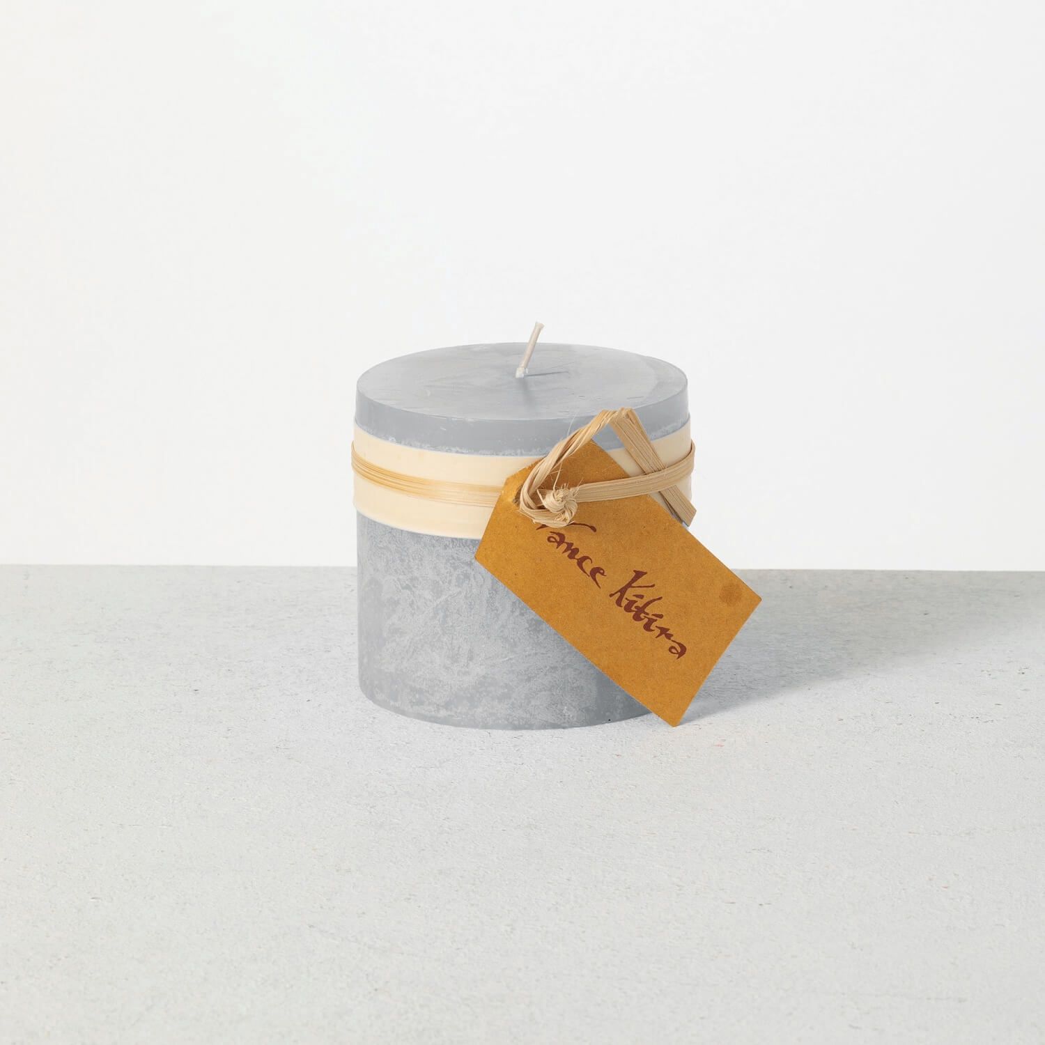 Pillar Candle - Dove, Size: 3.25&quot;
