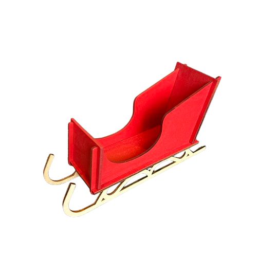 Alpine Red Sleigh