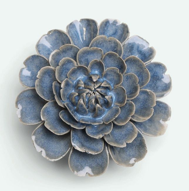 Ceramic Flower - Blue Cosmos