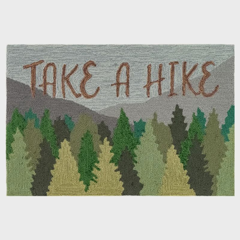 Take A Hike Indoor/Outdoor Rug 2&#39;x3&#39;