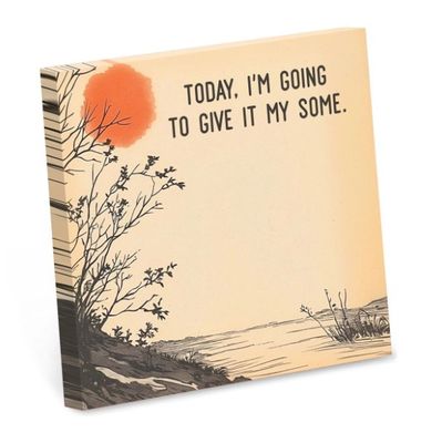 Give It My Some Sticky Note Pad