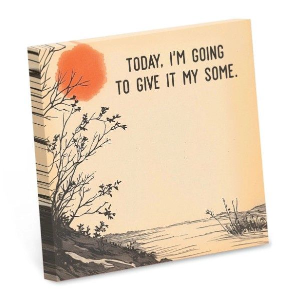 Give It My Some Sticky Note Pad